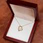 To My Mom | You Will Always Be My Caring Mother - Forever Love Necklace