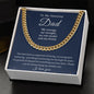 To My Amazing Dad | Cuban Link Chain