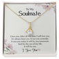 To My Soulmate | I Love You - Alluring Beauty necklace