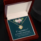 For Graduation | So Incredibly Proud Of You - Love Knot Necklace