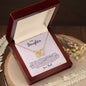 To My Daughter | Interlocking Hearts necklace